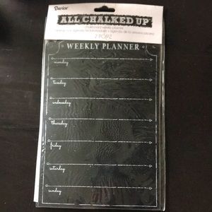 NWT Chalkboard Weekly Planner (2 pack)